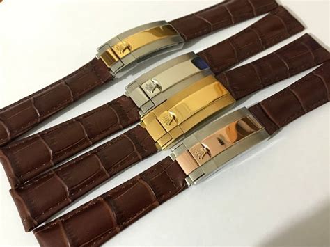 rolex box leather|leather straps for rolex watches.